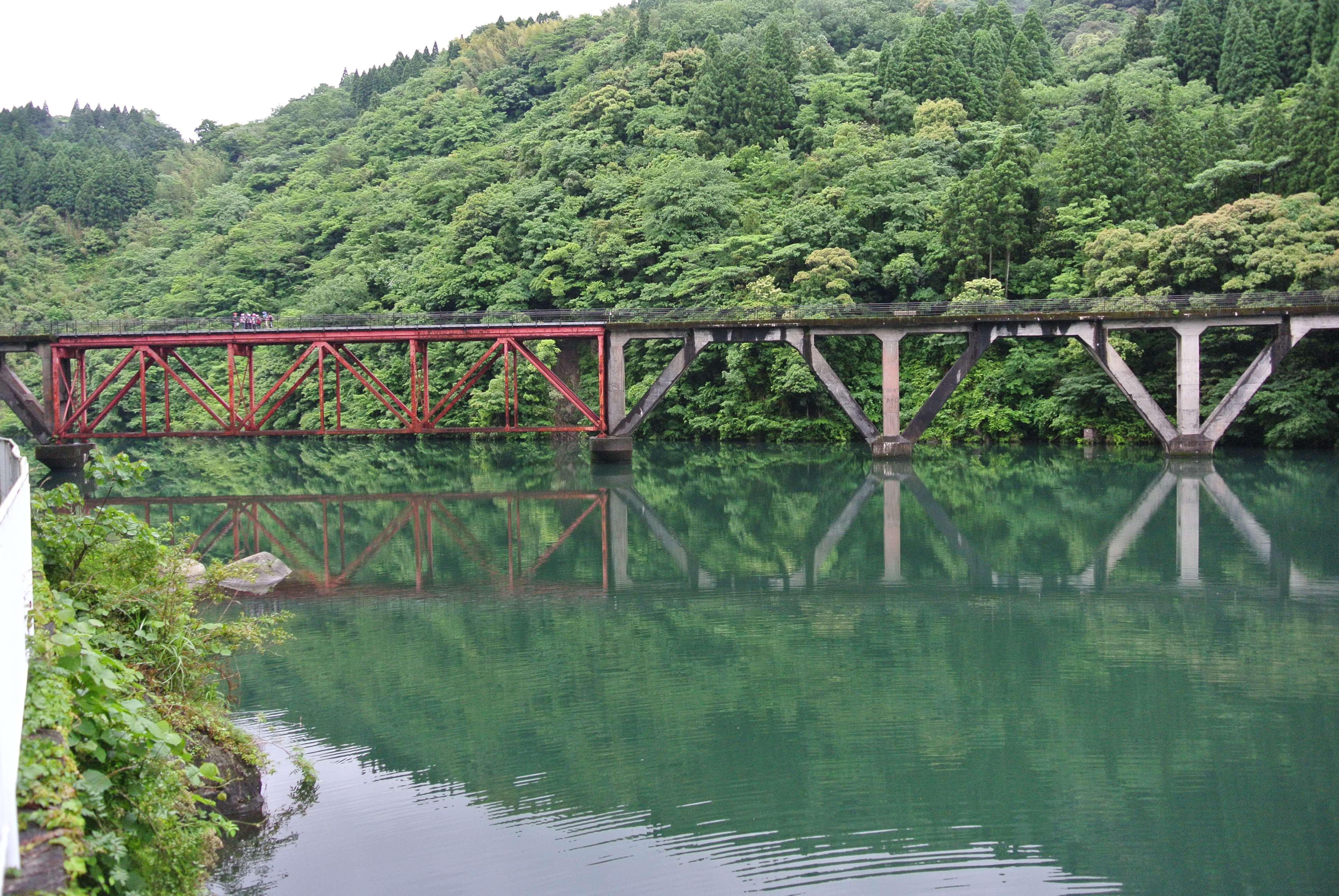 旧第三五ヶ瀬川橋梁（日之影町）